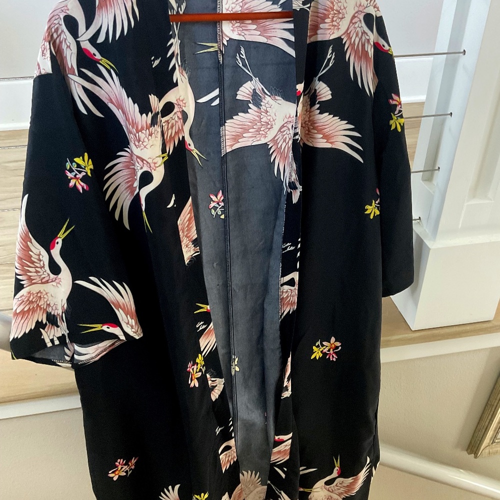 Kimono swimsuit cover-up